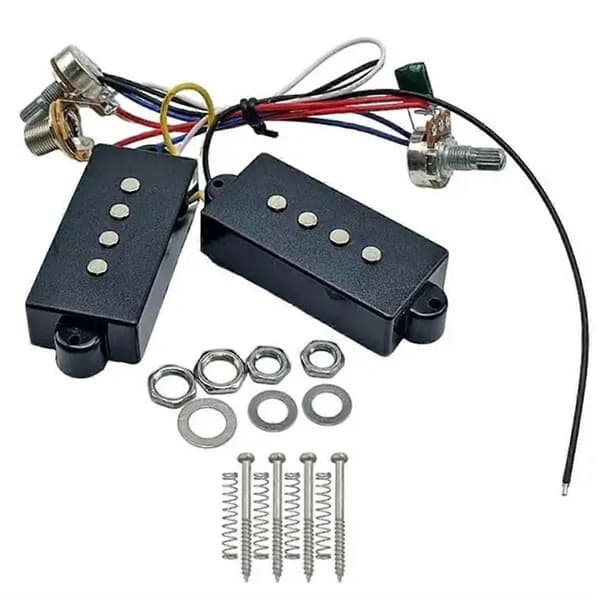Tonkontroll Kabelhärva Baspickup 4 Strängar Elbas Förförstärkare Krets Pickup M68D [RONg]