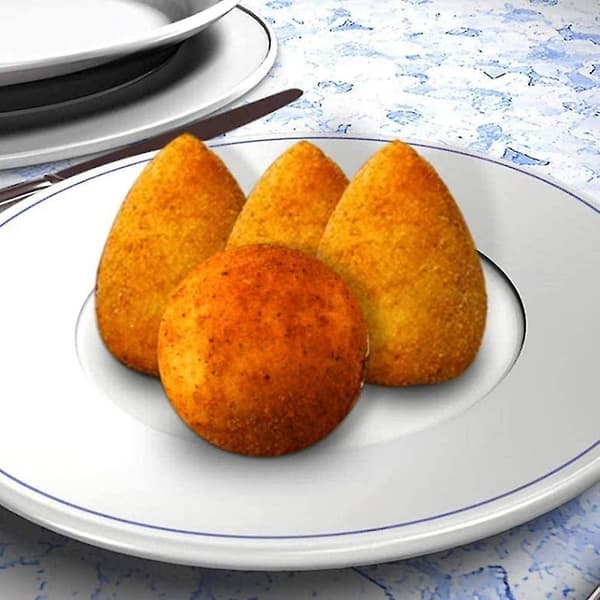 Arancini Maker Form, DIY Risboldform, Multifunktionel Risbold Maker Shake, Hjemmelavet Fyldt Kød Point Bold