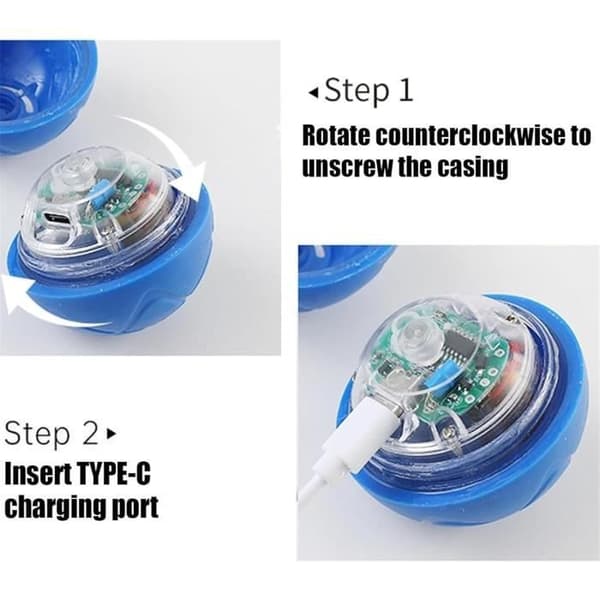 Dog Toy - Vibrating Ball - High-Quality Materials - Automatic - Hygienic [RONg]