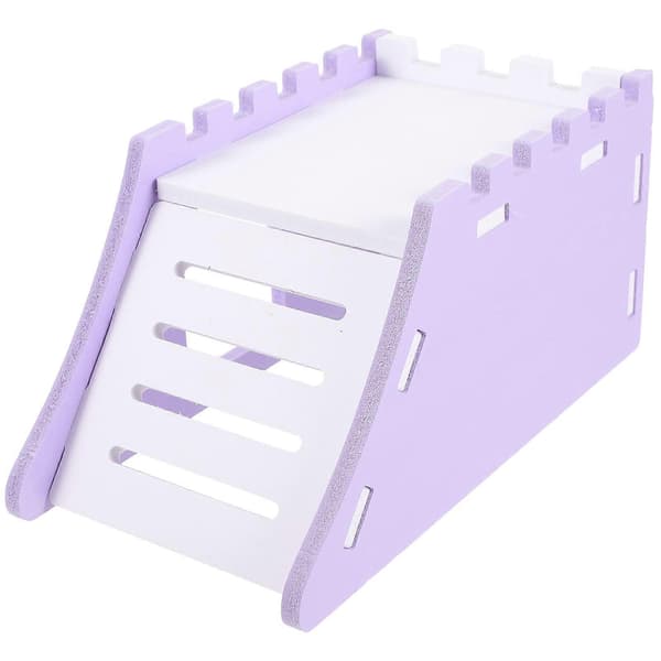 Hamster gjemmehus lite kjæledyr gjemmested PVC soveområde holdbart 1 stk[RONg]