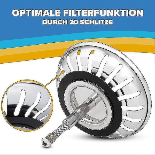 Blanco erstatningsvasksil - justerbar 79 mm - rustfritt stål Happy H [RONg]