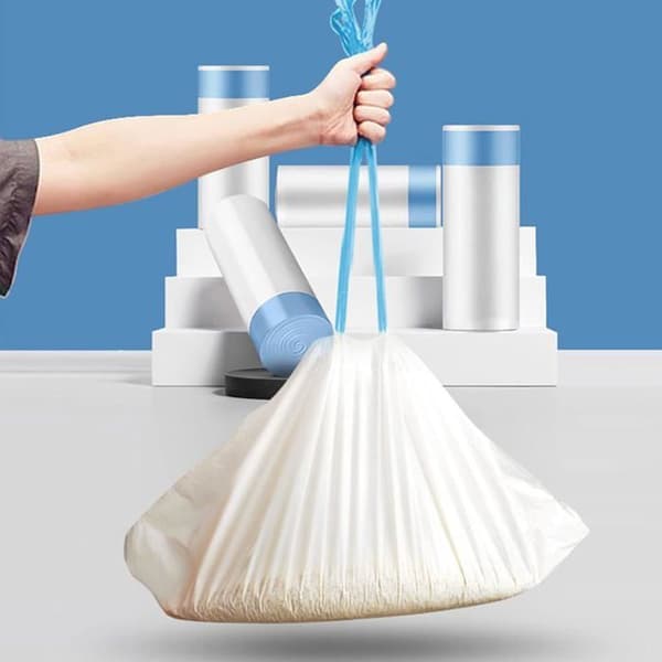 Cat Bags - Self-Cleaning - 15 Pieces Per Roll - 6 Rolls - Biodegradable