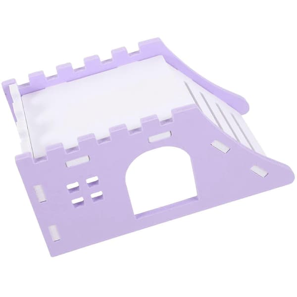 Hamster Gemmested Lille Kæledyr Skjulested PVC Soveområde Holdbar 1Stk[RONg]
