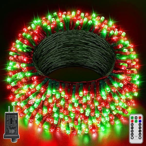 String lights - 200 LEDs - 20 meters - Waterproof - Remote control [RONg]