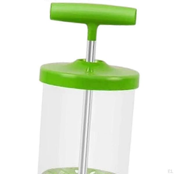 Flødeskummer Universalmixer med skridsikkert silikonegreb Håndholdt DIY flødedispenser med [RONg] red