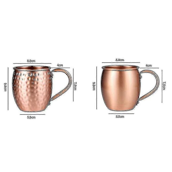 530 ml ren kopparmugg Moscow Mule-mugg trumkopp cocktailkopp ren kopparmugg restaurangbar Col