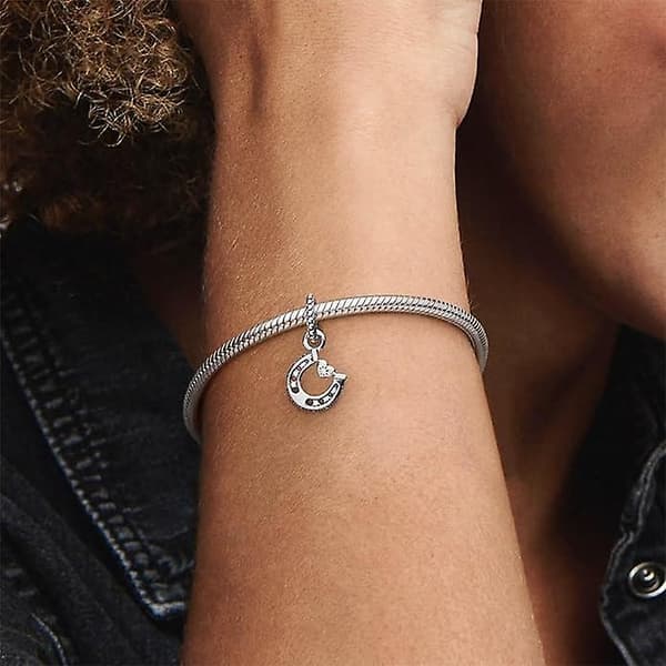 Pandora Lykkehesstesjarm Sterling Sølv