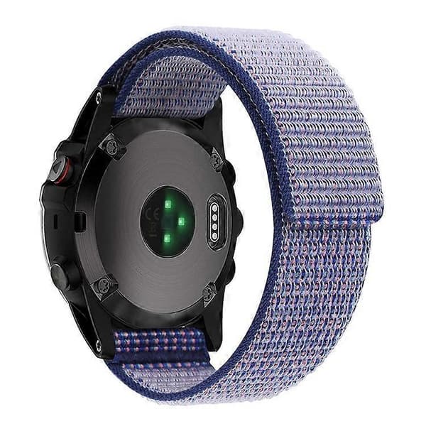 Kompatibel med Garmin Forerunner 965 / 955 / 945 / 935 Justerbar Urrem Syet Nylon Loop Håndledsrem[RONg]