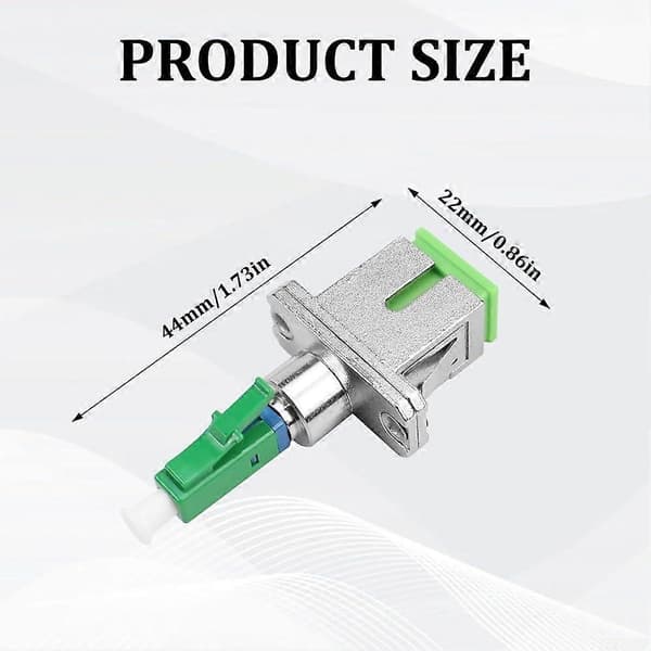 Fiberoptisk adapter APC hun til LC/APC han-konverter, single mode, singlemode-adaptere, digital kommunikation [RONg]