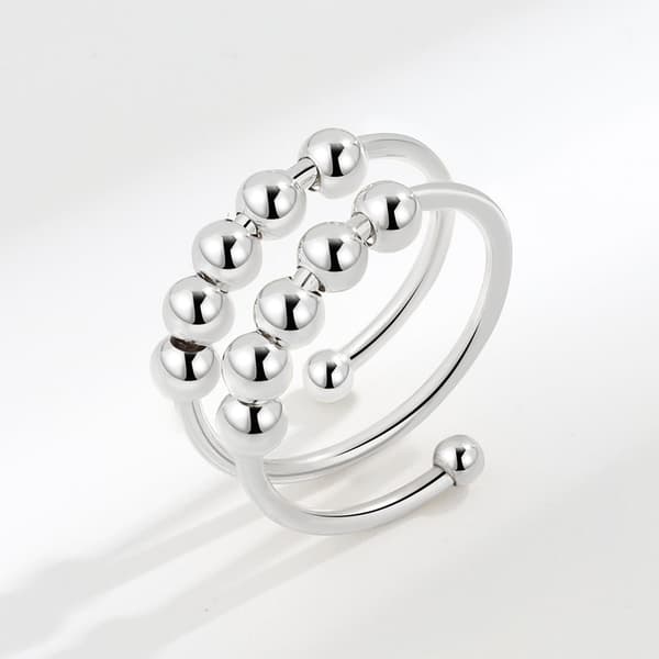 Justerbar koppar anti-stressring, 3-pack [RONg]