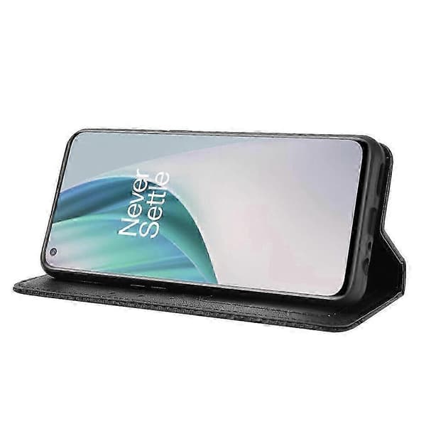 Etui til OnePlus Nord N10 5G Støtteben Deksel Magnetisk Lukking Skinn...