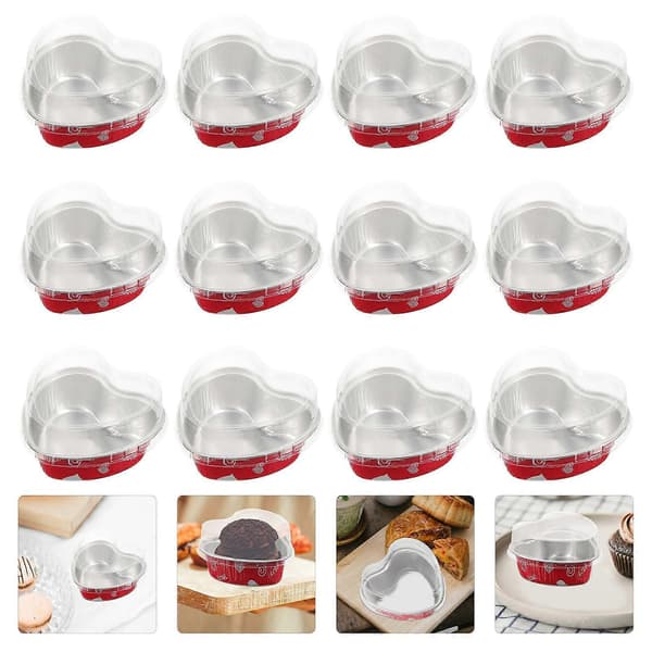 20 stk. engangs bageforme i aluminiumsfolie til muffins, ovnkagebageforme [RONg]
