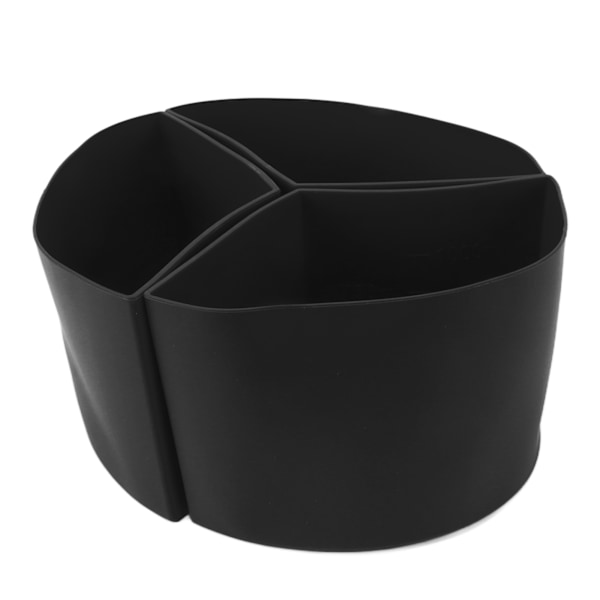 3 i 1 Silikon Slow Cooker Avdelare Återanvändbar Läcksäker Diskmaskinsäker Matlagningsliner För 6 Quart Gryta Svart