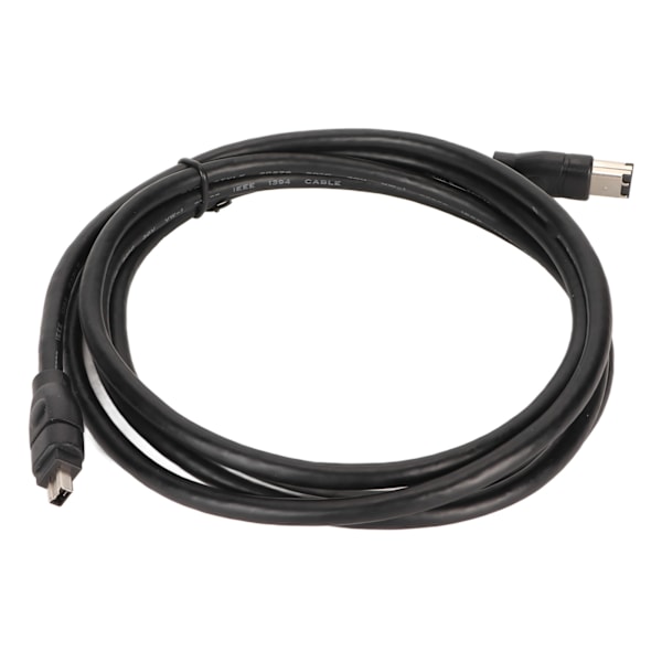 Firewire DV-kabel 6-stift till 4-stift Plug and Play IEEE1394 Firewire-kabel för JVC-videokameror 1,8 m