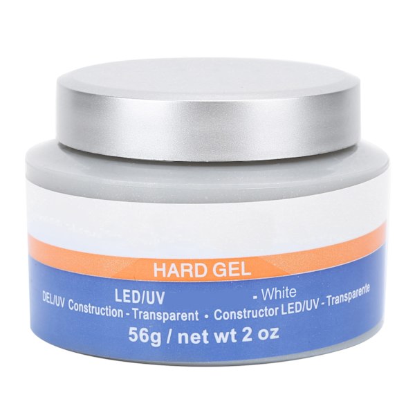 UV Förlängningsgel Professionell Multifunktionell DIY Nagelkonst Manikyr Lim 2.0oz Vit