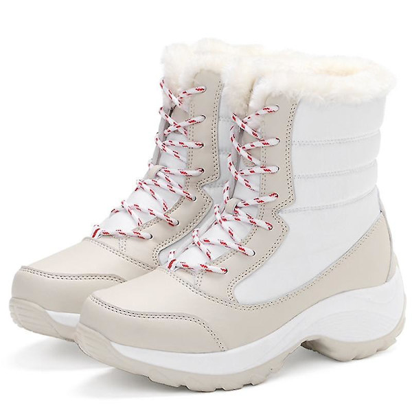 Snow Ankel Boots, Vinter Vattentät Boots Black1 36