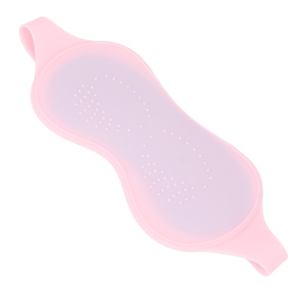 Gel Ögonmask Mjuk Silikon Varm Kall Kompress Lindring Trötthet Återanvändbar Justerbar Storlek Patch Rosa