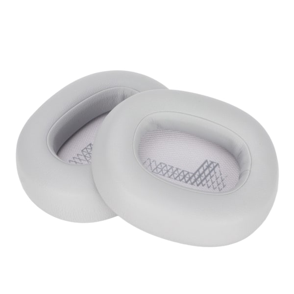 Ersättningsöronkuddar Proteinläder Ljudisolering Memory Foam Öronkuddar Skydd för LIVE650 660BTNCE65 Duet Grå