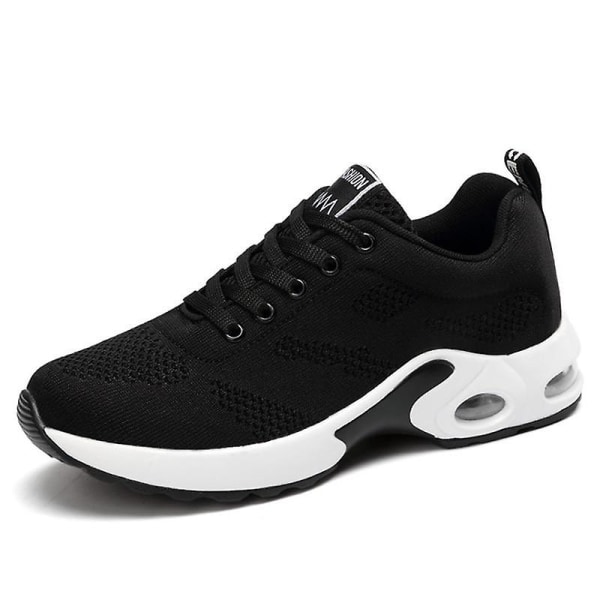 Nya Plattform Sneakers Andningsbara Casual Höjdökande Damskor gray pink 41