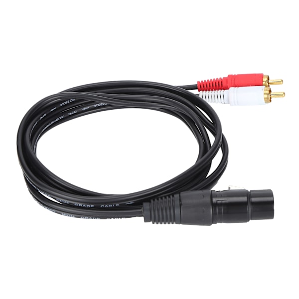JORINDO XLR Hona till Dubbel RCA Kabel Y Splitter Patch Kabel XLR till RCA Mikrofonanslutningssladd