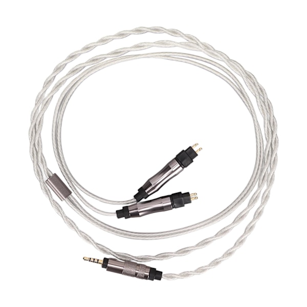 36-kärnig Uppgraderingshörlurskabel Silverpläterad Ersättningskabel för Sennheiser HD414 HD650 HD600 HD580 HD25 HD535