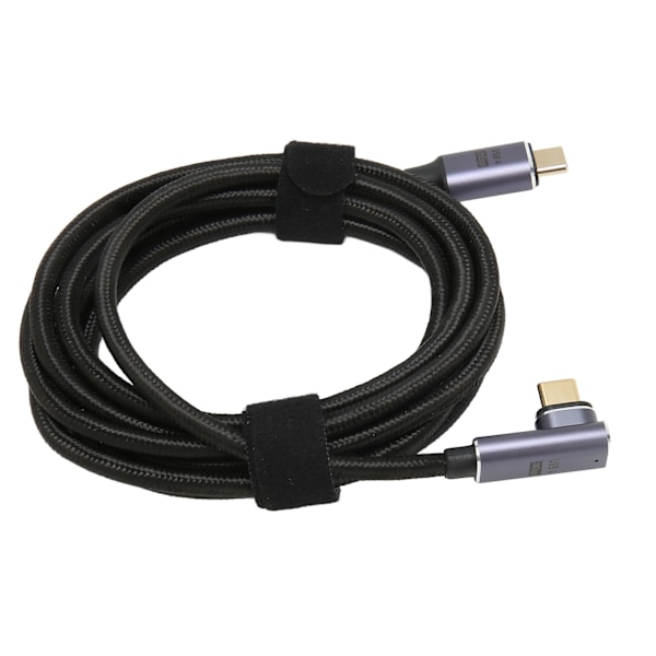 USB C till USB C Kabel Multifunktion 8K 60Hz Hög Hastighet 20Gbps PD 100W Snabbladdning USB 4.0 Magnetisk Datakabel 200cm Medium Vinkel