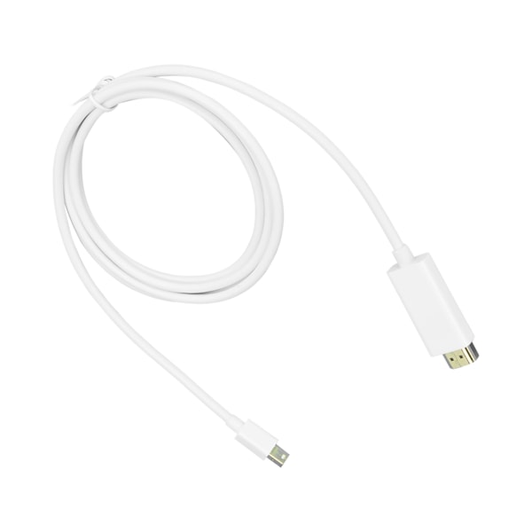 Mini DisplayPort till HD Multimedia Interface-adapter 1,8 m HD Multimedia Interface-kompatibel kabel för MacBook Pro/iMac