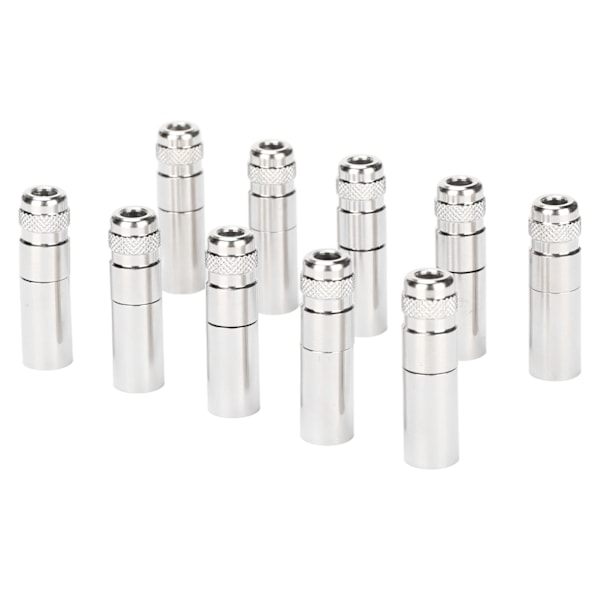 10 st 3-Pin XLR Hane Kontakt Professionell XLR Hane Mikrofonkontakt för Mixer Mikrofon Förstärkare Equalizer