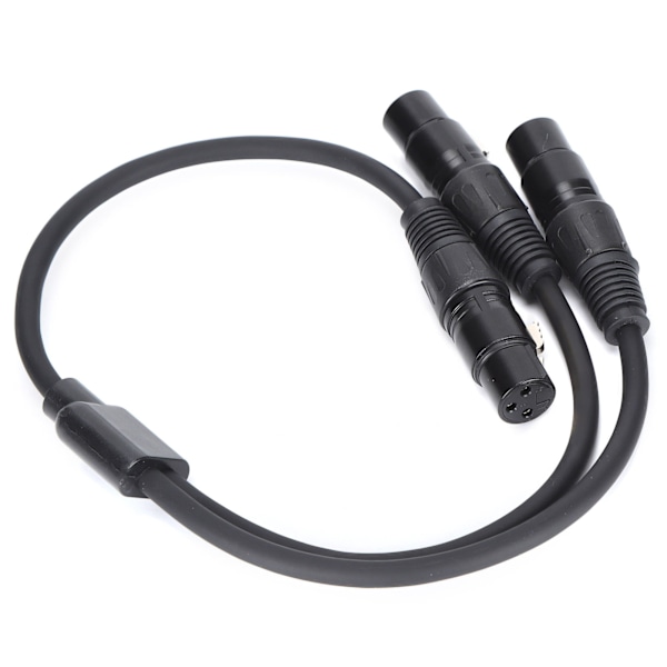 JORINDO JD6073 XLR Hona till Dubbel XLR Hona Kabel Y-Typ Splitter XLR till Dubbel XLR Mikrofonkabel