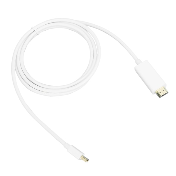 Mini DisplayPort till HD Multimedia Interface-adapter 1,8 m HD Multimedia Interface-kompatibel kabel för MacBook Pro/iMac