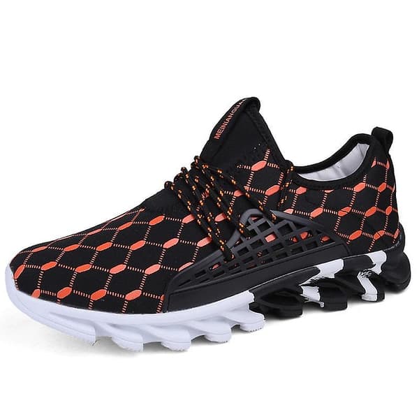 Nya Herr Snörskor Mesh Sneakers White 40