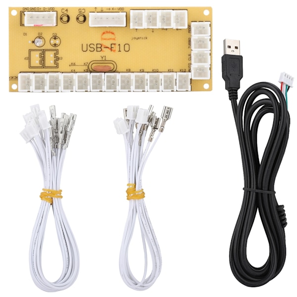 PCE Universal USB-F10 Speljoystick Kretskort Styrenhet Kontrollkort Montering