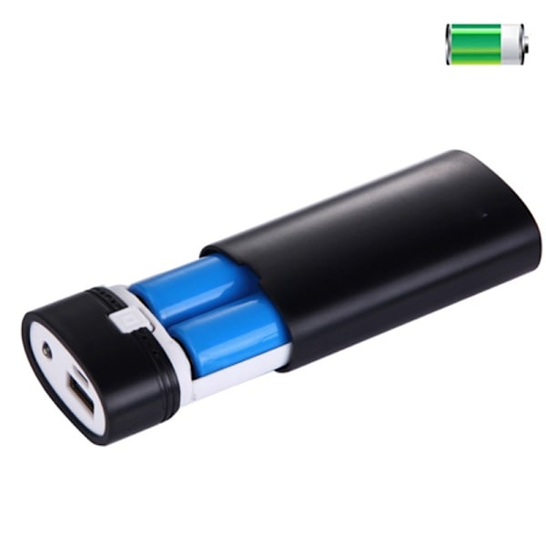 Ekonomisk Powerbank Fodral Extern Box Mobiltelefon 18650 Lödfri LED Digital Display DIY Laddare Box Powerbank Box