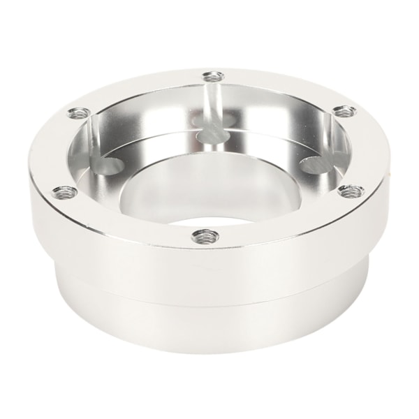 70mm Rattstyrningsadapterplatta i legering Navadapterplatta för Logitech för Momo för Sparco 13 14 tum PCD Rattar Silver