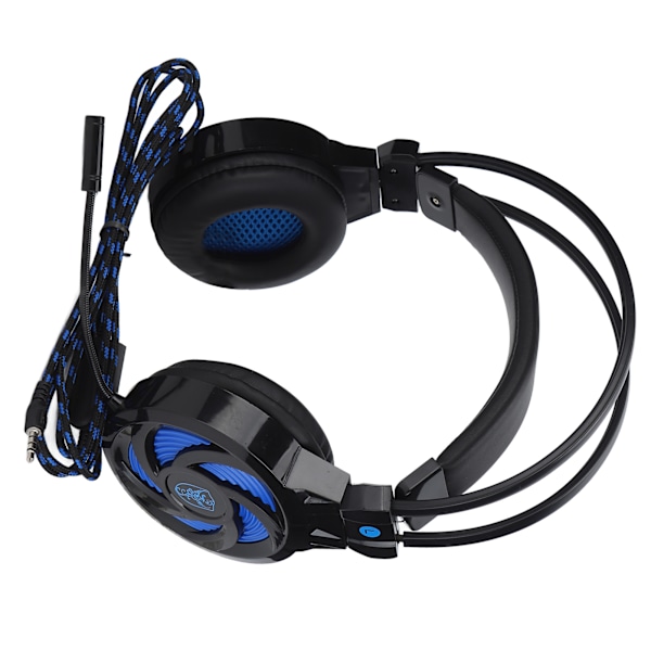 SY855MV Trådbunden Spelheadset Brusreducerande Öronmuffar med Mikrofon Volymkontroll för PS4 PC Laptop