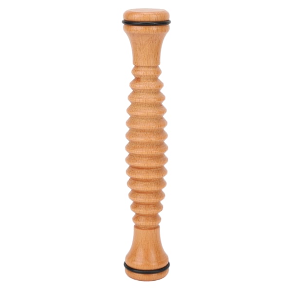Fotmassage Roller i Trä Theaceae Bekvämt Stressreducerande Verktyg