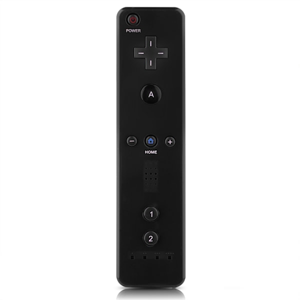 Spelhandtagsskontroll Gamepad med analog joystick för WiiU/Wii-konsol (Svart)