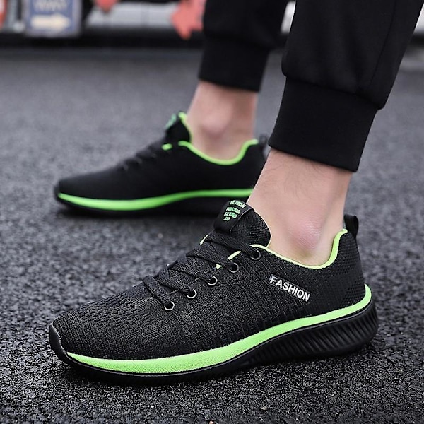Nya Dam Mode Casual Sneaker Vulkaniserade Skor Green1 40