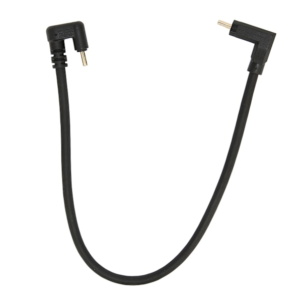 USB C Förlängningskabel 10Gbps 4K 60Hz 90 Graders Höger USB Hane till Hane Förlängningsdatakabel 0.3m/1.0ft