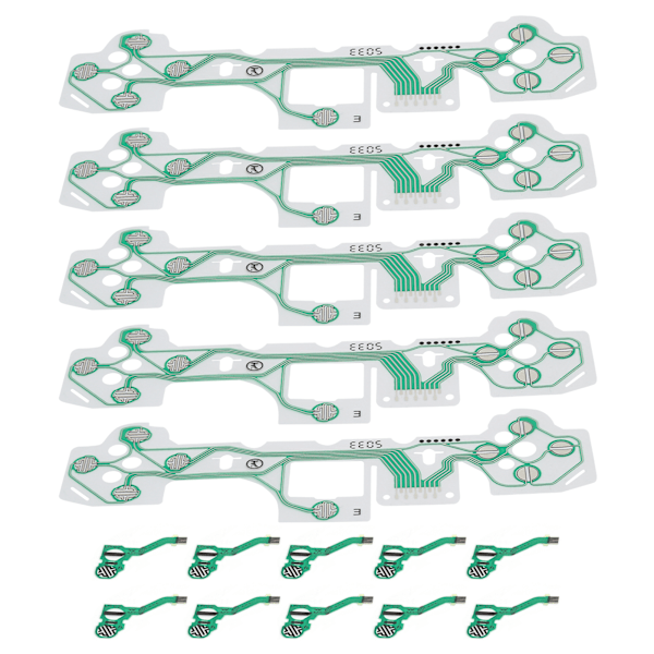 5-pack Flexibel Flat Cable FPC Ersättningsdel för PS5 Spelkontroll