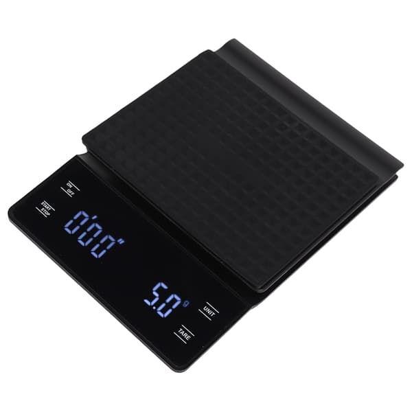 Elektronisk köksvåg med pekskärm, timer, 3 kg, multifunktionell