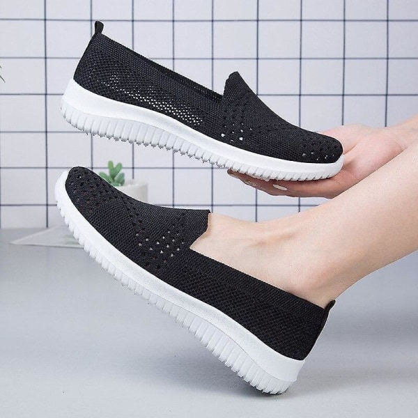 Kvinnor Casual Shoes Light Sneakers Red 39