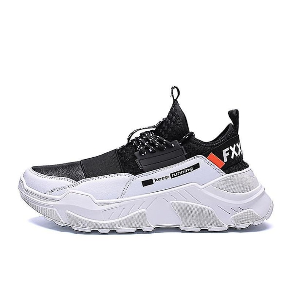 Sneakers för män Casual Skor Black and White 8