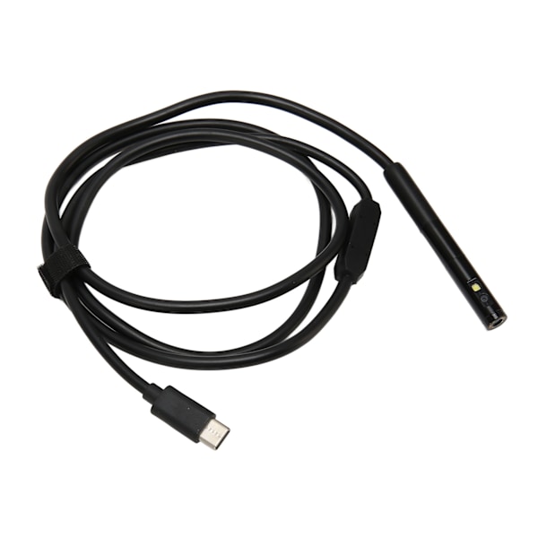 Trådlöst endoskop med dubbla linser WiFi HD 2MP Inspektionskamera Zoombar Fokus IP67 Vattentät Boreskop med dubbla kameror och LED 1.0M/3.3ft