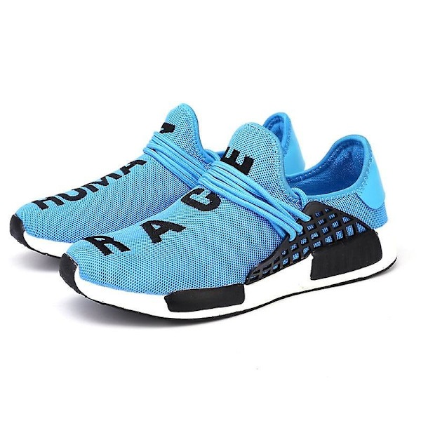 Herrmode Sneaker, Casual Andas Walking Sneaker blue 6.5