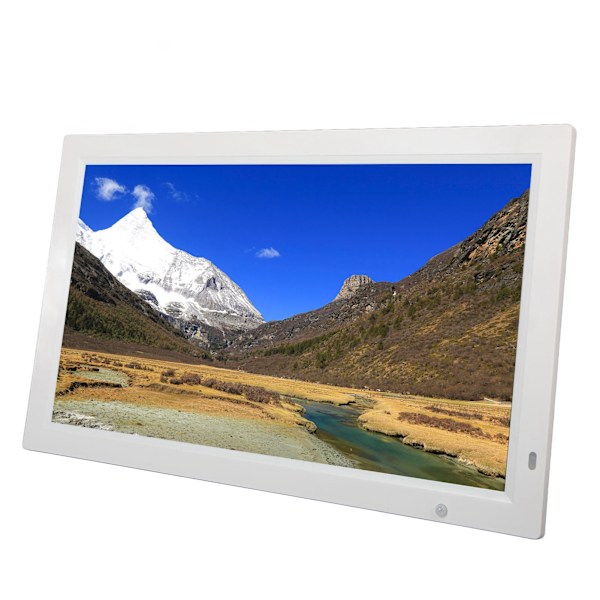 21,5 tums digital fotoram 16:9 IPS-skärm 1920x1080 HD digital bildram med kroppssensor 100–240 V EU-kontakt