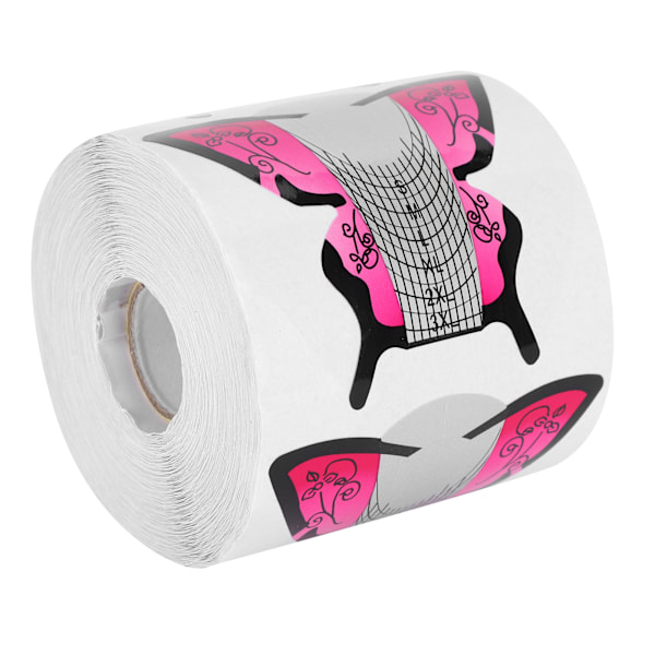 300 st Nagelform DIY Självhäftande Manikyr Konstförlängning för Hemmasalong (B Stil)