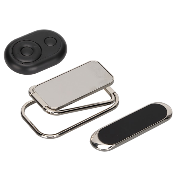 Bluetooth Kamera Fjärrkontroll Multifunktionell Mini Selfie Knappklickare med Fästen för Mobiltelefon