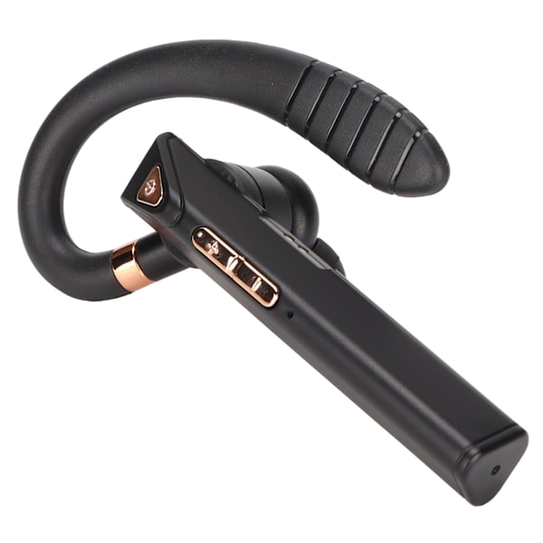 K3 Business Bluetooth-hörlurar med brusreducering, enkelsidig, omslutande, med laddningsfack (Jerry Chip Svart Guld)