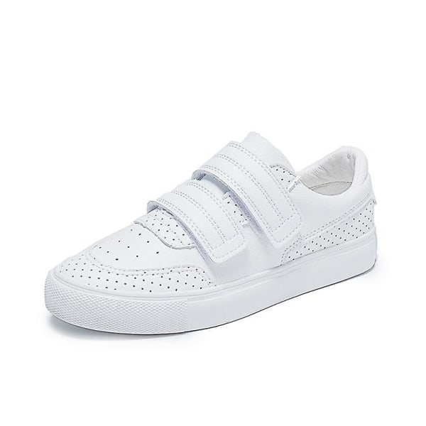 Nya Dam Casual Flat Sneakers Skor White 37